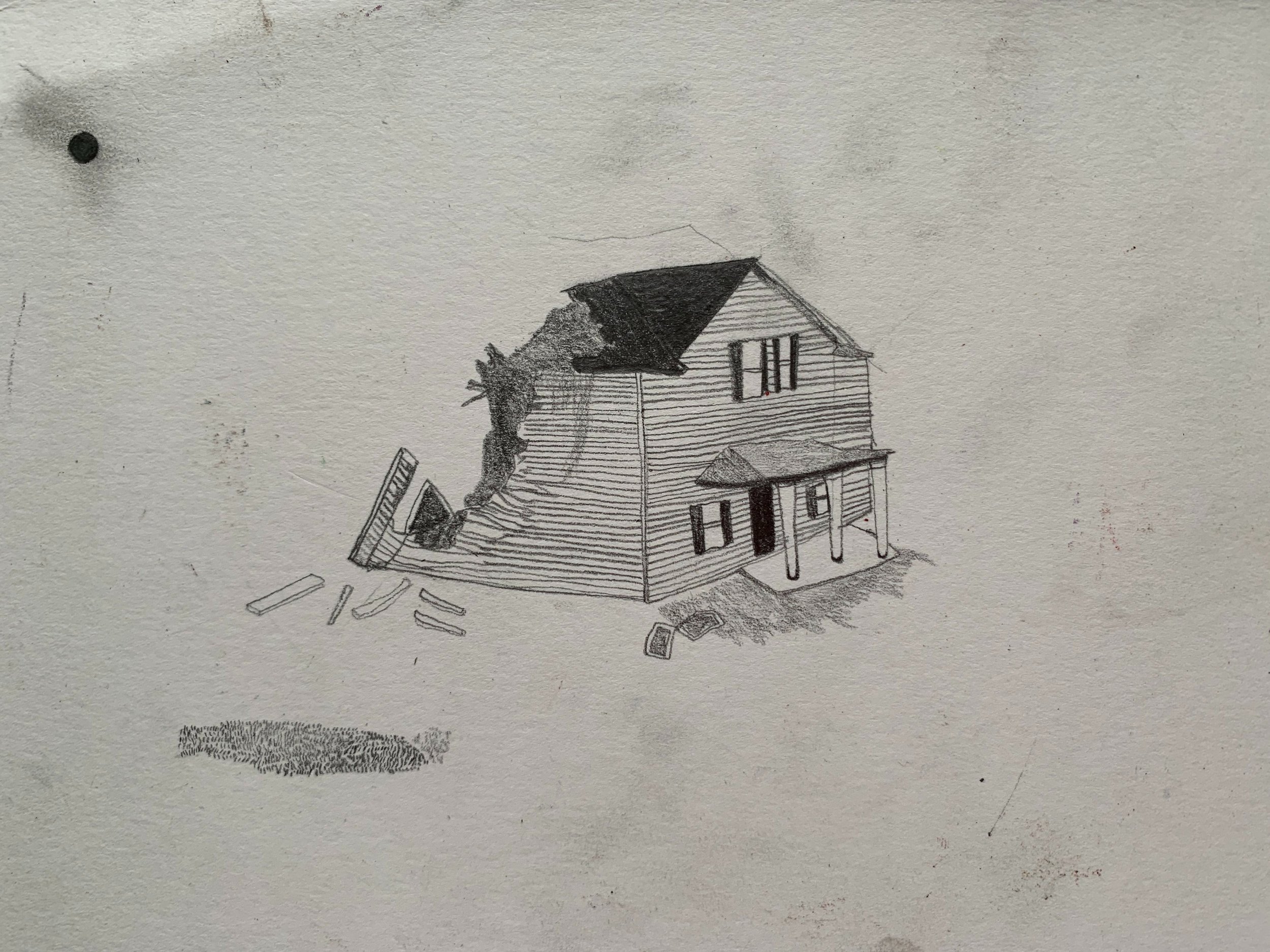 Drawing by Makeal Flammini